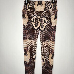 Noli Snake Skin Print Leggings